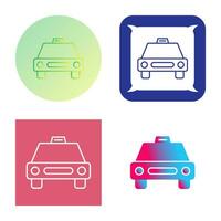 Cab Vector Icon