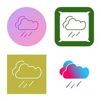 Rain Vector Icon