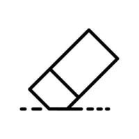 eraser  icon design vector