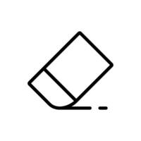 eraser  icon design vector