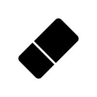 eraser  icon design vector