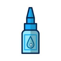 eye drops icon design vector