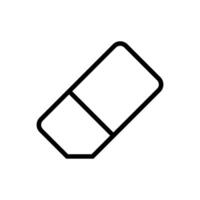 eraser  icon design vector