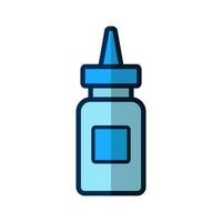 eye drops icon design vector