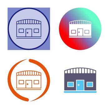 Unique Store Vector Icon