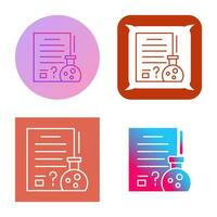 Hypothsis Vector Icon