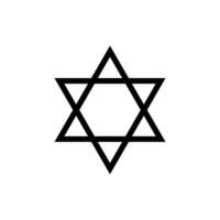 david star icon design vector template