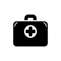 doctors bag icon vector template