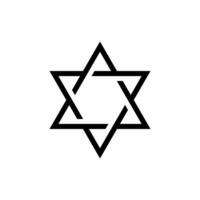 david star icon design vector template