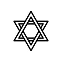 david star icon design vector template