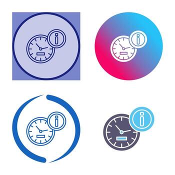 Clock Vector Icon
