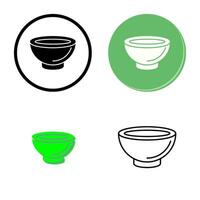 Bowl Vector Icon