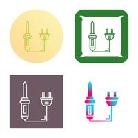 Soldering Iron Vector Icon