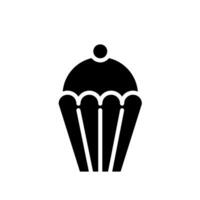 cupcake icon design vector