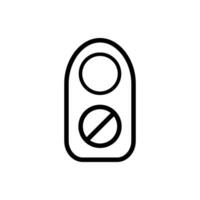 do not distrub icon design vector