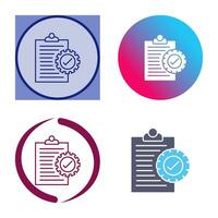 Check List Vector Icon