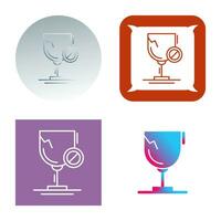 Glass Vector Icon