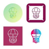 Parachute Vector Icon