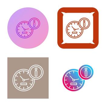 Clock Vector Icon