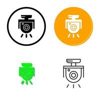 Security Camera Vector Icon