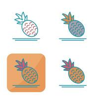 Pineapple Vector Icon