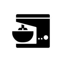 electric mixer icon vector template