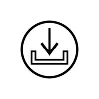 download icon design vector template