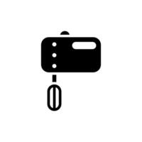 electric mixer icon vector template