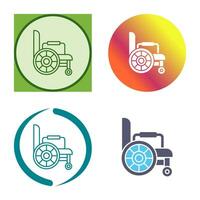 Wheelchair Vector Icon