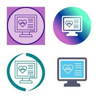 Cardiogram Vector Icon