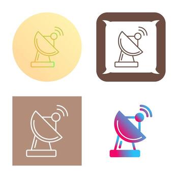 icono de vector de radar