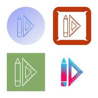 Set Square Vector Icon