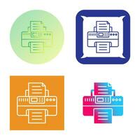 Printer Vector Icon