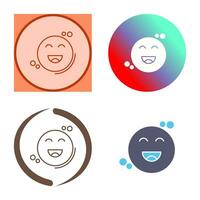 Happiness Vector Icon