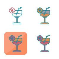 Cocktail Vector Icon