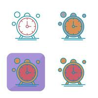 icono de vector de reloj de parada