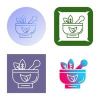 Ayurvedic Vector Icon