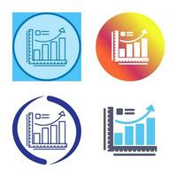 Growth Chart Vector Icon