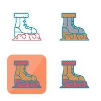 Snow Boots Vector Icon