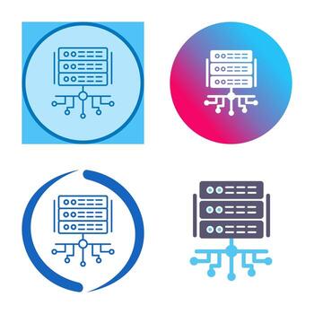 icono de vector de servidor