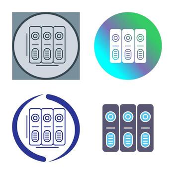 icono de vector de documento