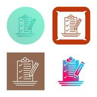 Check List Vector Icon