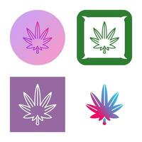 Weed Vector Icon