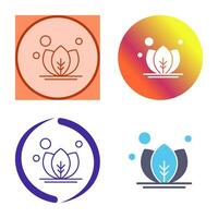 icono de vector de hoja