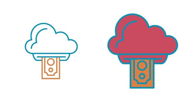 Cloud Computing Vector Icon