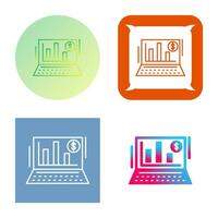 Bar Chart Vector Icon