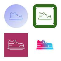 icono de vector de zapatos