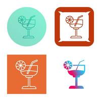 Cocktail Vector Icon