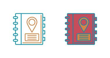 Address Book Vector Icon