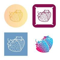 Strawberry Vector Icon